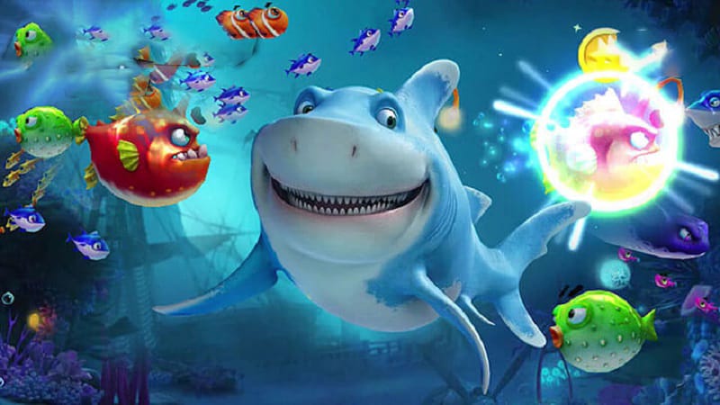 Robot Wars fish shooting game